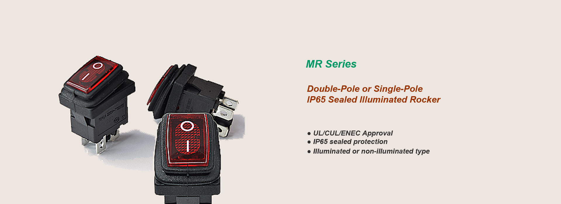 IP65 Sealed MR Series