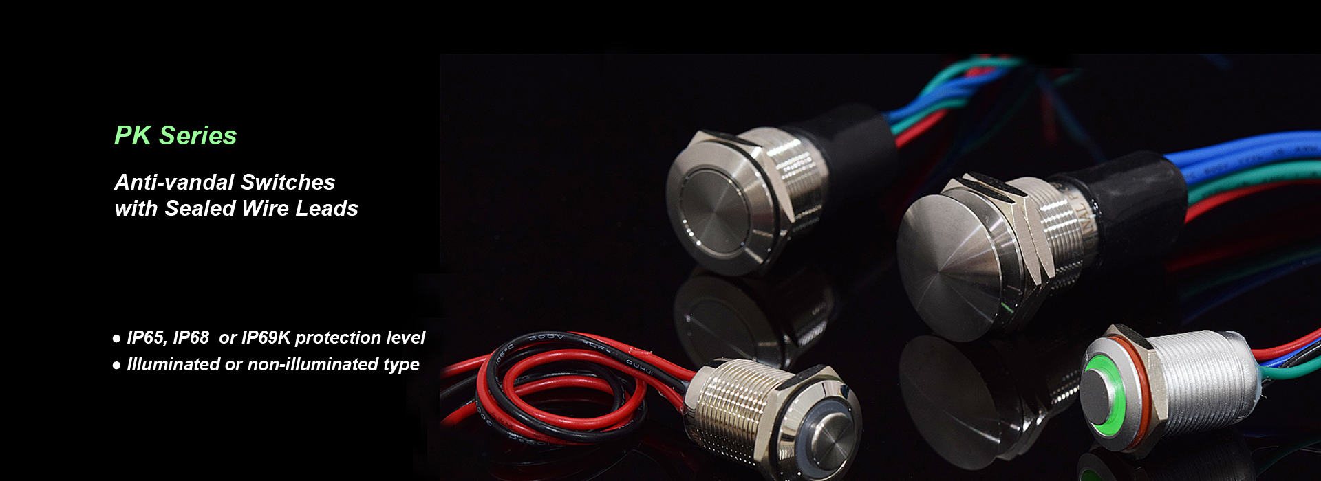 PK Sealed wire leads