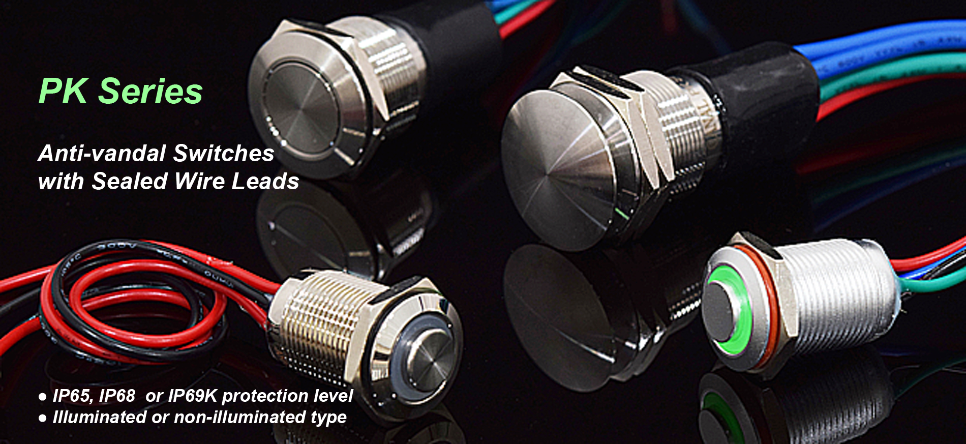 PK Sealed wire leads