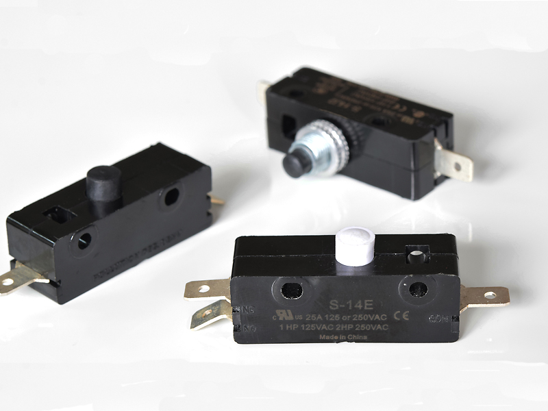 S-14, General-Purpose Micro Switches, 25A 125/250VAC