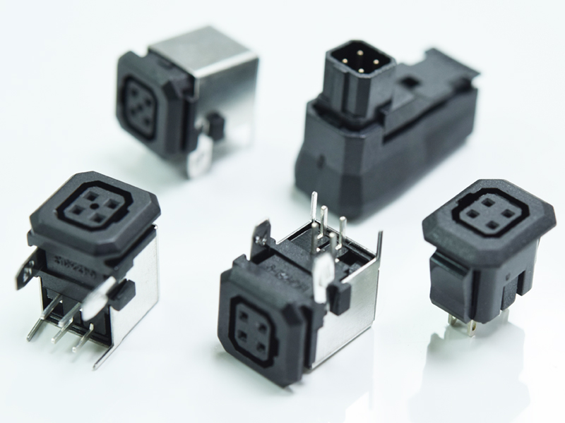 R001, R002 & EYC-221 Mini Male Female Iris connectors